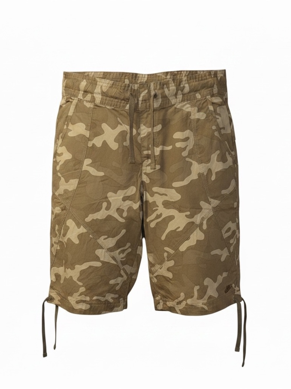 Nike Men’s Camo Cargo Shorts - Tan/Beige